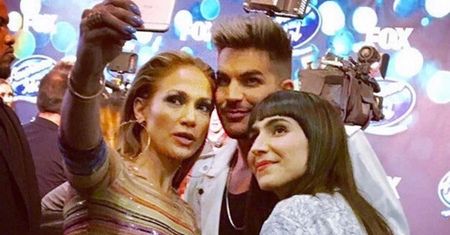 Jennifer Lopez w kombinezonie Naeem Khan