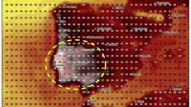 Prawdziwe afrykańskie upały czekają Hiszpanię i Portugalię
