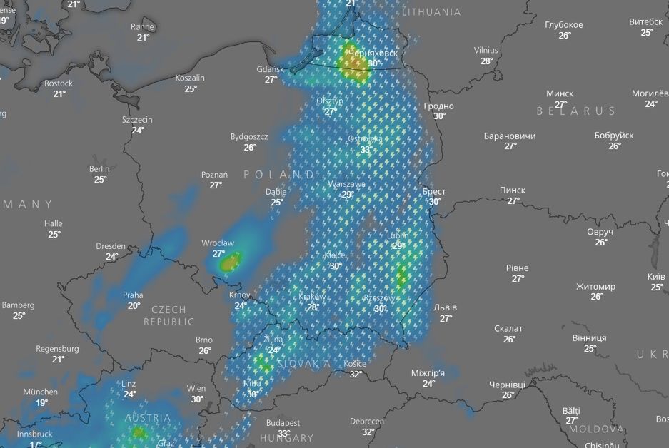 Pogoda zaskoczy, ostrzeżenia dla całej Polski. Wszystko przez "spotkanie", szkwał burzowy i spaloną ziemię