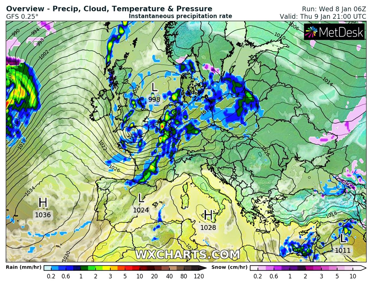 Pogoda. Temperatura jak wiosną, ale są też ostrzeżenia