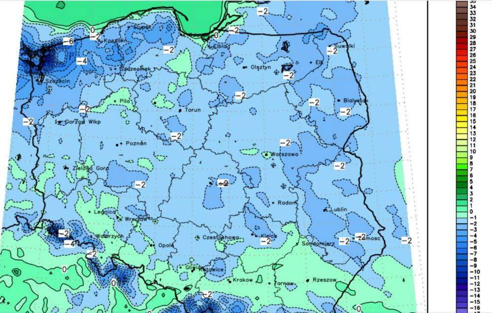 Meteorolodzy odwołują Lany Poniedziałek. Będzie mróz w całej Polsce