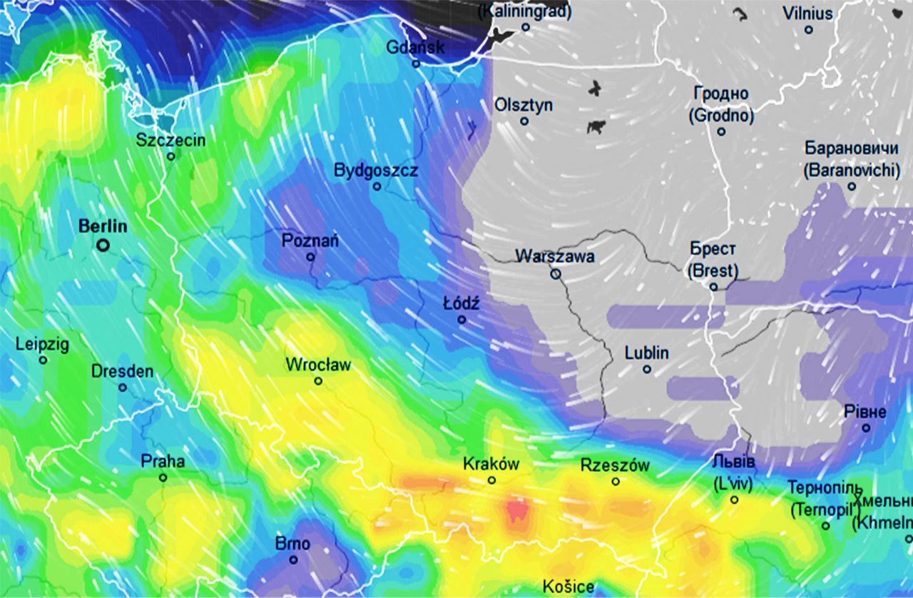 Pogoda. Groźne burze i upał. Idzie front i duża zmiana