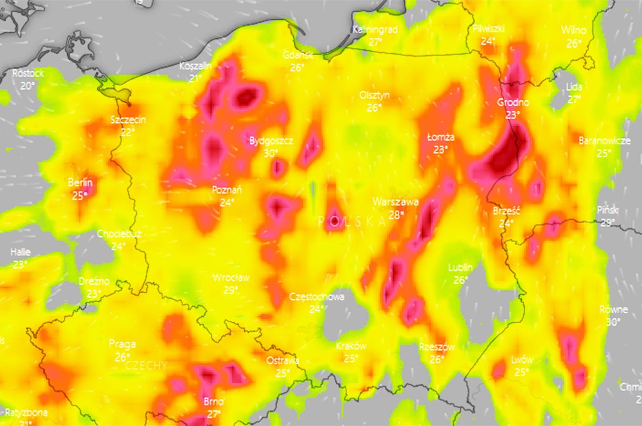 Alert w pogodzie. Burze będą niszczyć i podtapiać. "Gwałtowne zderzenie"