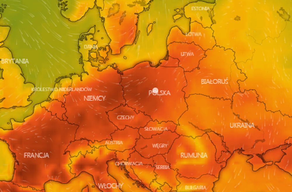 Pogoda. Nadciąga powietrze znad Afryki. W środę buchnie żarem do 40 st. C