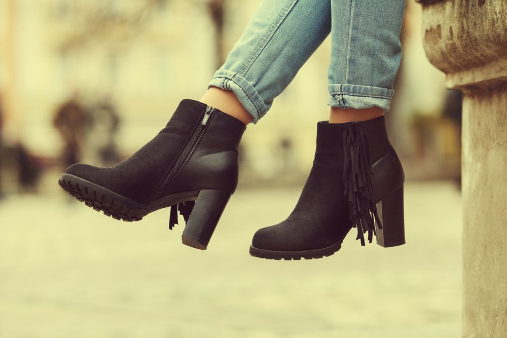 Buty z nieco wyższą cholewką to idealny wybór na jesień