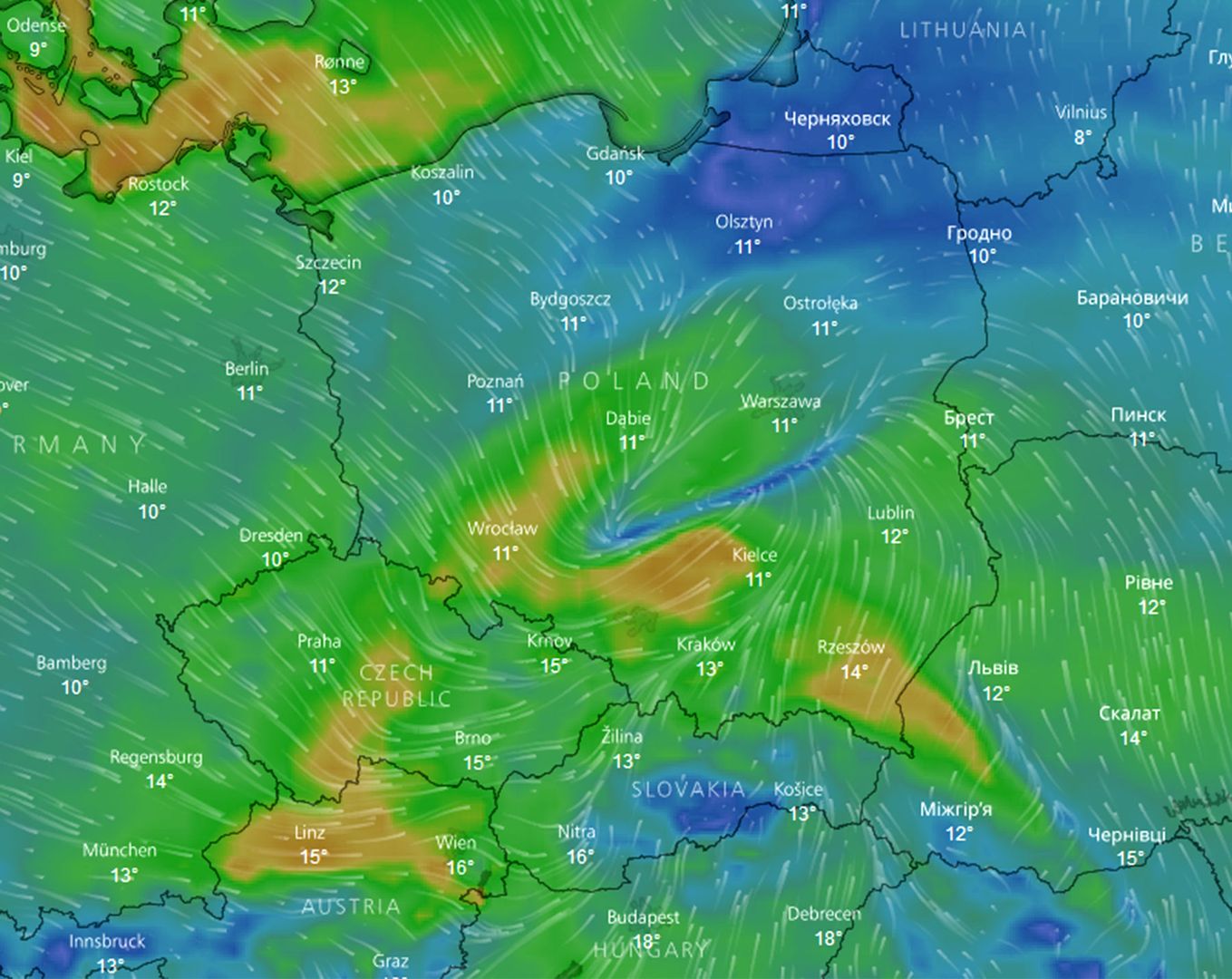 Pogoda na dziś - 23 września. Wichura nadciąga nad Polskę - nawet 120 km/h