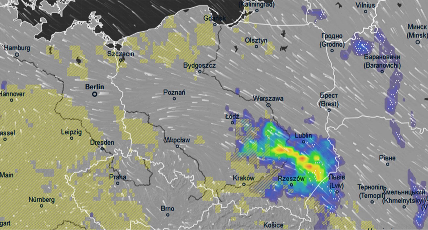 Pogoda. Najtrudniejsze warunki czekają na kierowców w centralnej i wschodniej części Polski