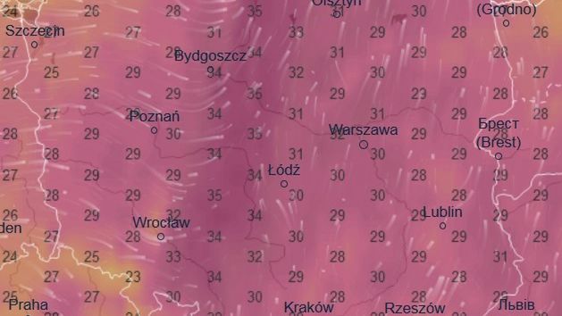 Tak będzie wyglądać pogoda w czwartek 