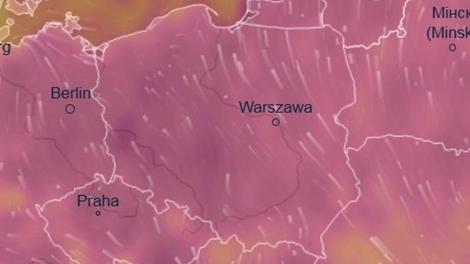 Tak będzie wyglądać temperatura w czwartek o godzinie 12 