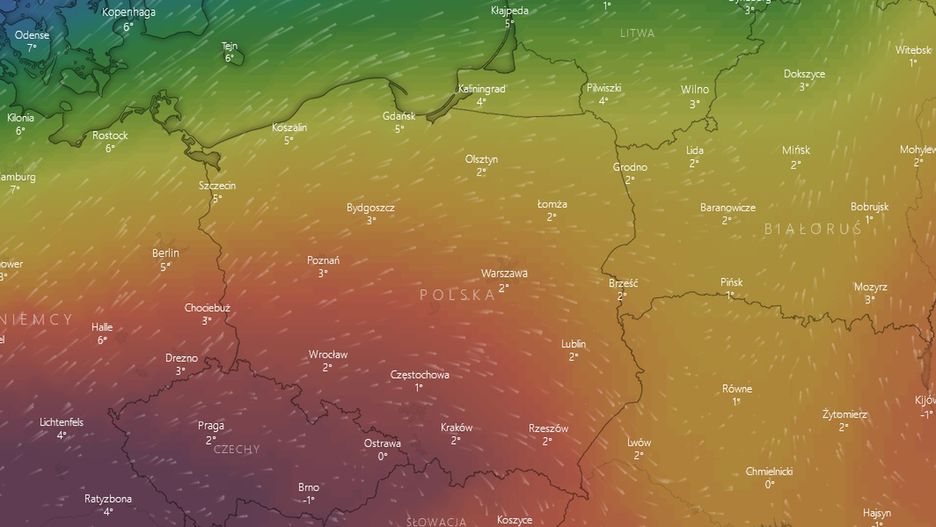 IMGW ostrzega przed szybkim wzrostem ciśnienia atmosferycznego