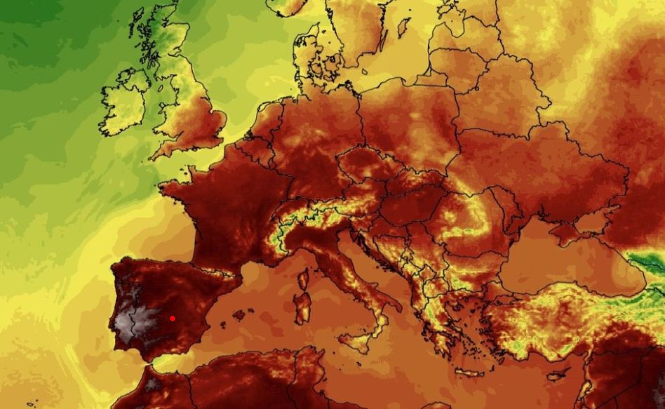 Pogoda w Europie będzie ekstremalnie wysoka
