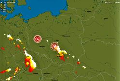 Zaczęło się. Burze nadciągnęły nad Polskę