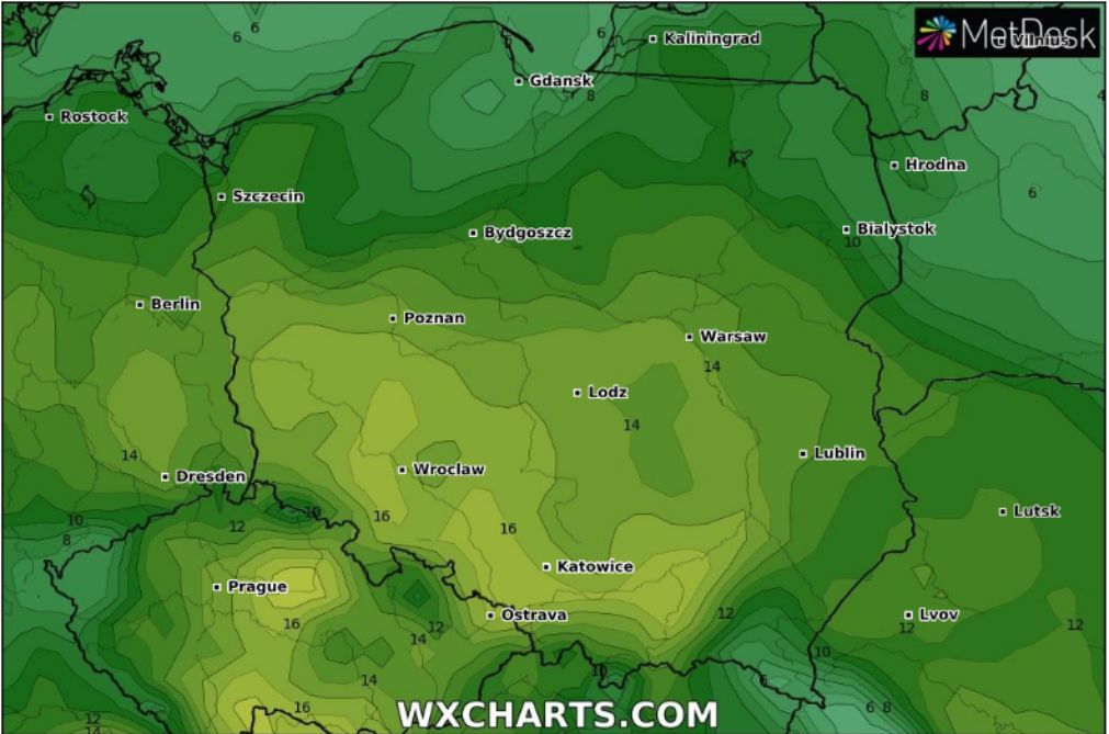 Prognoza Pogody na dziś – niedziela 14 kwietnia. Sprawdź, jaka będzie dziś pogoda w największych miastach w Polsce