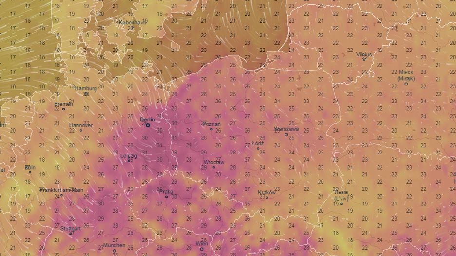 W piątek będzie ciepło, zwłaszcza na zachodzie kraju