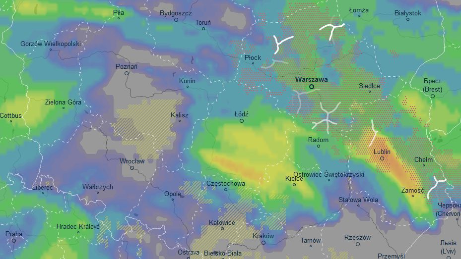 IMGW wydało ostrzeżenie dla 7 województw