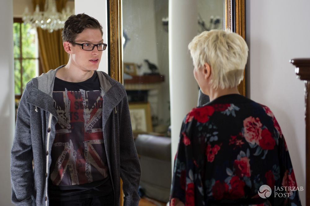 Na Wspólnej odcinek 2173, Maks Brzozowski (Adam Fidusiewicz), Ilona Zdybicka (Anna Samusionek), fot:: x-news