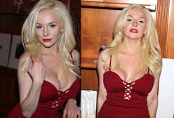 Courtney Stodden kusi w czerwonej sukience. Seksowna?