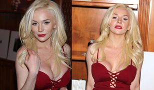 Courtney Stodden kusi w czerwonej sukience. Seksowna?