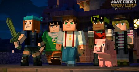 Minecraft przekracza ostatnią granicę, Story Mode trafi na Wii U