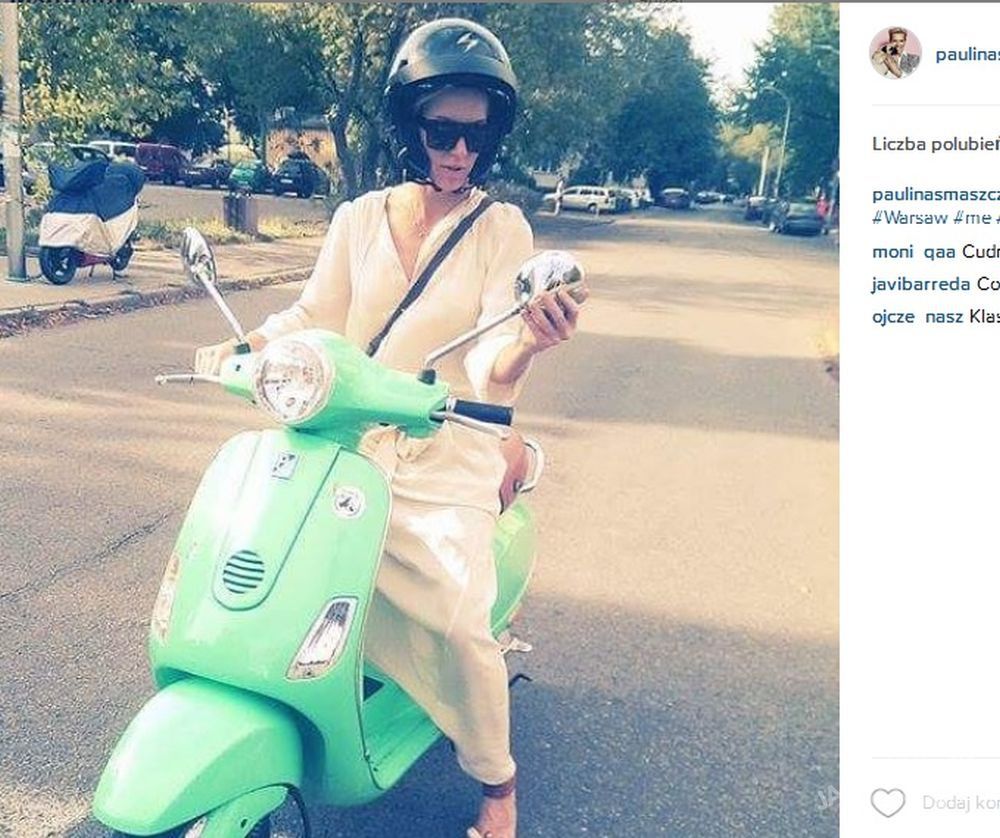 Paulina Smaszcz-Kurzajewska na motorze

Fot. screen z Instagram.com