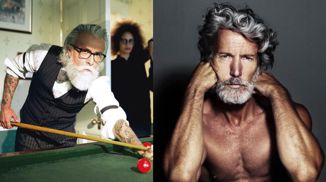 "Ciacha" z siwizną. Dla tych facetów czas się zatrzymał