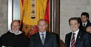 Prezydent Putin w bazylice świętego Mikołaja w Bari
