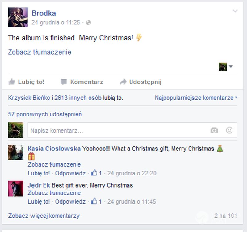 Monika Brodka zakończyła prace nad nową płytą