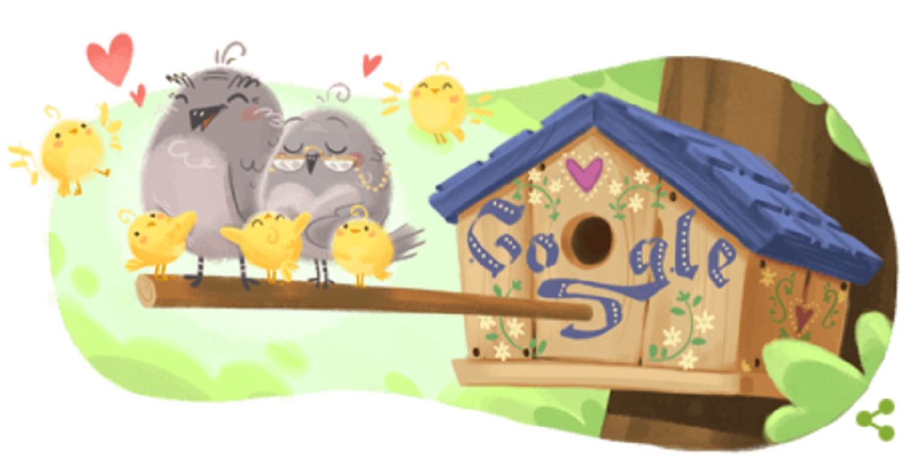 Dzień Babci i Dzień Dziadka 2020. Google Doodle ze specjalną grafiką