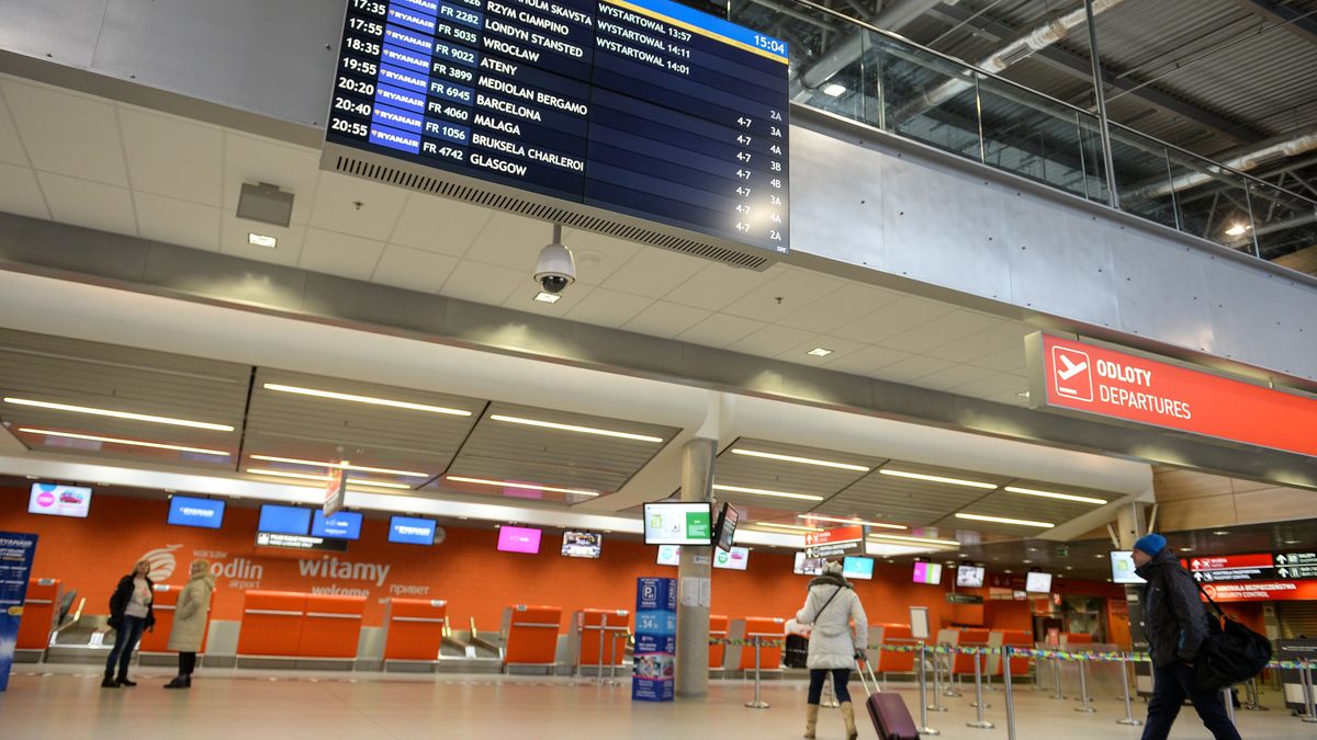 Lotnisko w Nowym Dworze Mazowieckim obsłużyło w 2018 r. 3,1 mln pasażerów