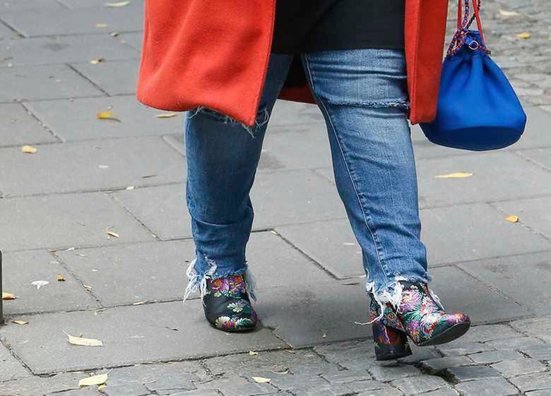Dominika Gwit - buty i spodnie