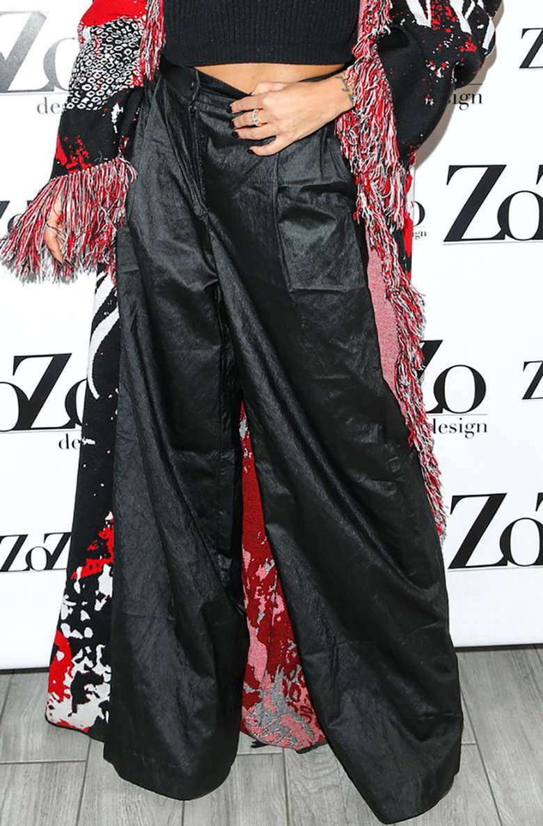 Natalia Siwiec, spodnie - premiera biżuterii Zozo Design