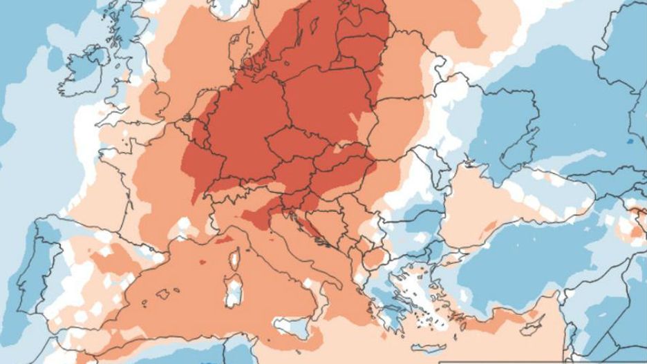 Anomalie w pogodzie. Cieplej o 3 stopnie C w porównaniu do średniej wieloletniej.