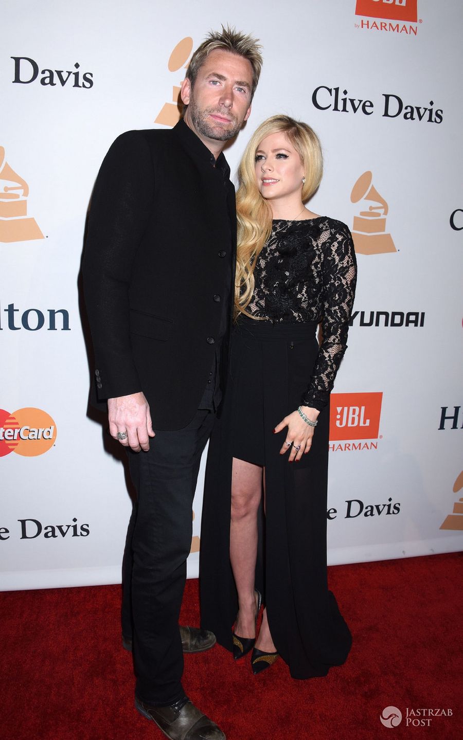 Avril Lavigne and Chad Kroeger - Grammy 2016