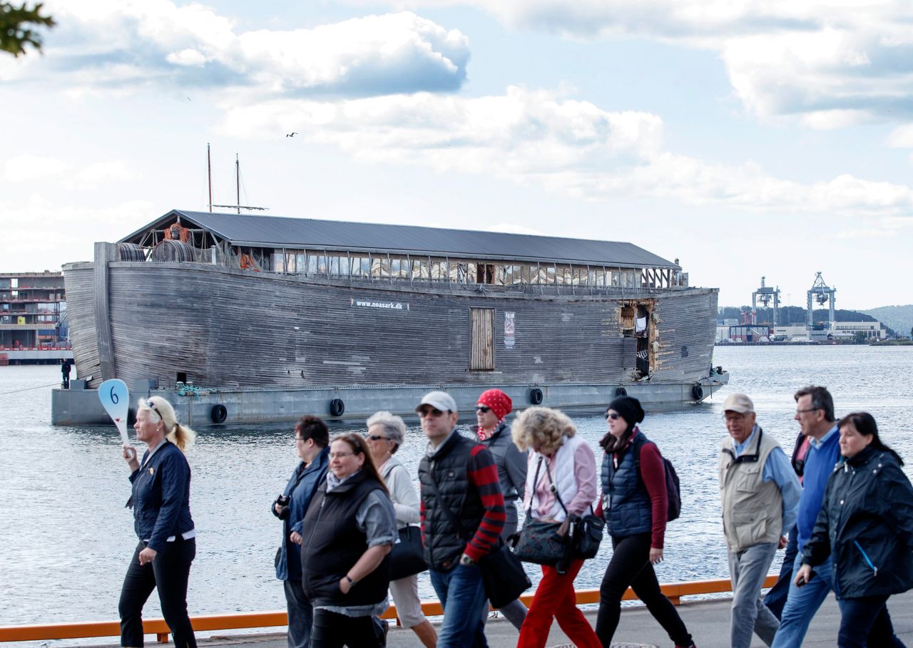 Arka Noego rozbita. Wypadek w norweskim porcie