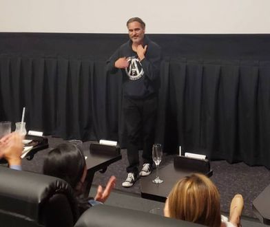 Joaquin Phoenix zaskoczył widzów "Jokera" w Los Angeles