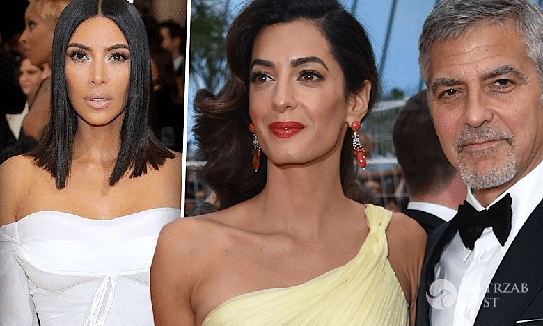 Kim Kardashian podlizuje się Amal i George'owi Clooneyom! Zdjęcie tylko to potwierdza