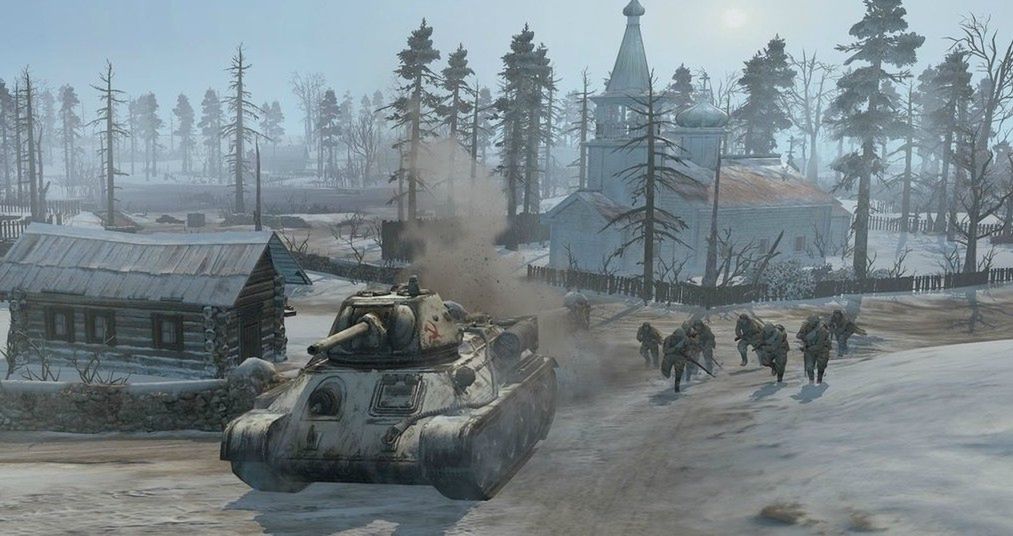 Zima w Company of Heroes 2 dla ochłody