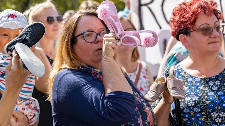 Między innymi w Szczecinie zorganizowana akcję "Baby Shoes Remember"