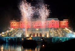 Pożar na terenie zespołu pałacowego Peterhof