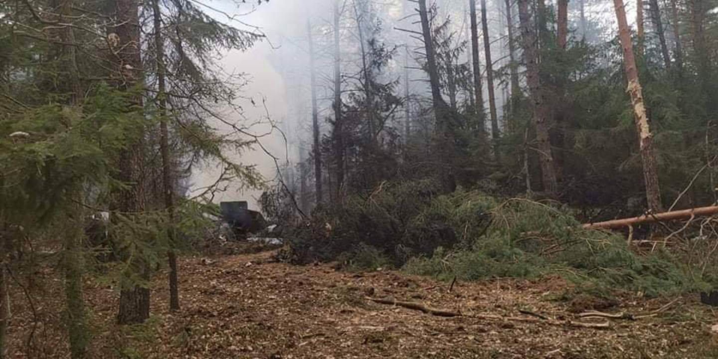 Zdjęcie z katastrofy MIG-29