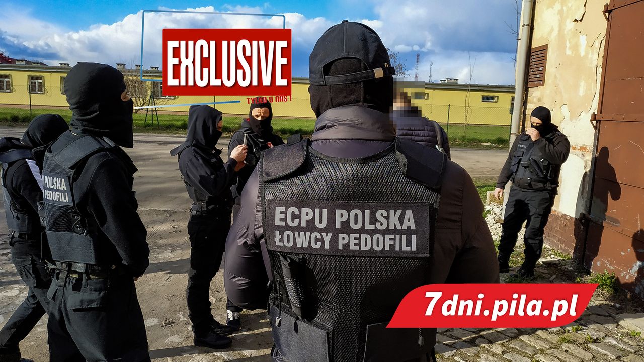 Łowcy pedofili złapali 42-latka z Piły