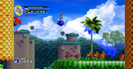Sto procent Sonica w Sonic The Hedgehog 4