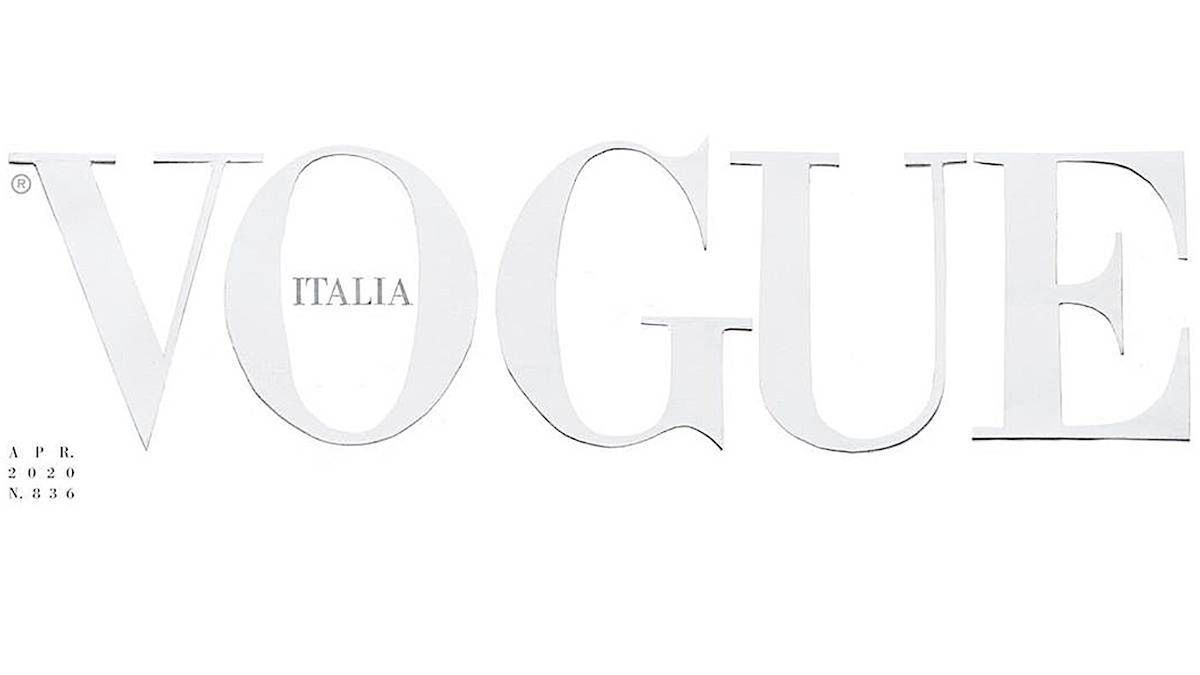 Vogue Italia – okładka na kwiecień 2020