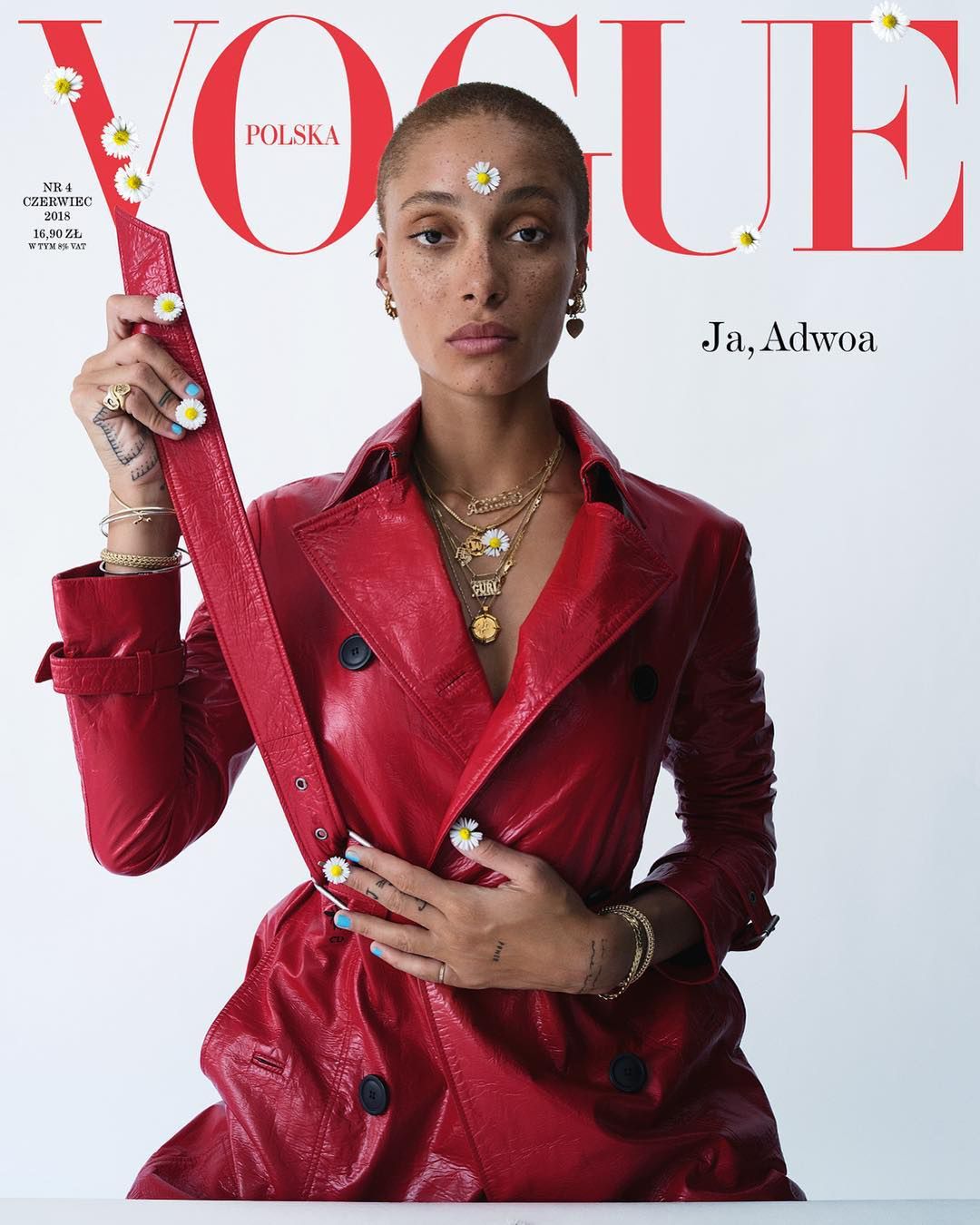 Kim jest Adwoa Aboah? Modelka z nowej okładki Vogue wspiera kobiety