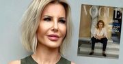 Pamiętacie sesję Ołeny Zełenskiej dla "Vogue"? Joanna Racewicz odtworzyła ją w mistrzowskim stylu. Klasa sama w sobie!