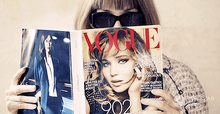 Anna Wintour pozuje na okładce magazynu! W końcu!
