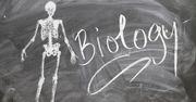 tablica z napisem Biology