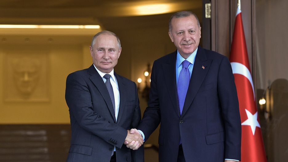 Władimir Putin i Tayyip Recep Erdogan
