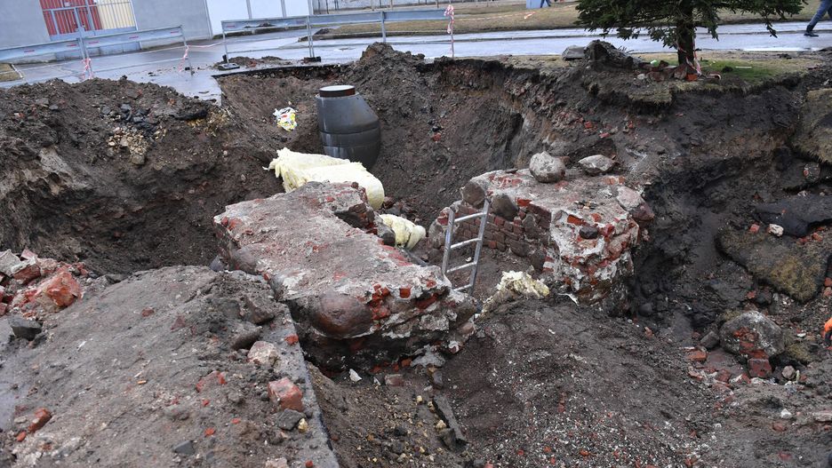 Prace archeologiczne na terenie Zakładu Karnego w Nowogardzie