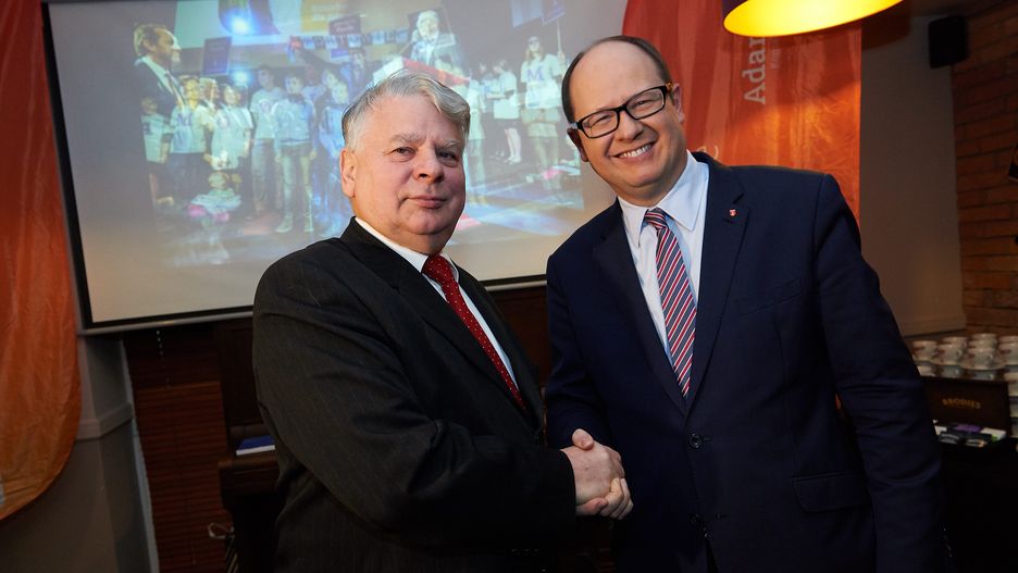 Bogdan Borusewicz i Paweł Adamowicz